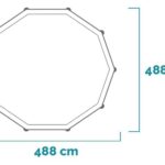 Intex Prisma Frame Clearview 26730NP – Ø488×122 cm – Runder Pool