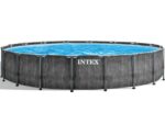 Intex Prisma Frame Greywood 26744NP – Ø549×122 cm – Runder Pool – Bild 3