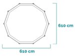 Intex Ultra XTR Frame 26334NP – Ø610×122 cm – RundPool