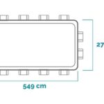 Intex Ultra XTR Frame 26356NP – 549x274x132 cm – Aufstellpool