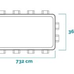 Intex Ultra XTR Frame 26364NP – 732x366x132 cm – Aufstellpool