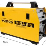 Inverter Fülldraht-Schweißgerät Multiprocessing Deca MIGA 215 1Ph 230/50-60 – GAS/NO GAS