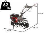 Italian Power RG 3.6-75Q-Z – Benzin Motorhacke 7 PS – Rato Motor R210