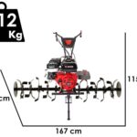 Italian Power RG 7.2-130Q-Z – Benzin-Motorhacke 15 PS – Motor Rato R420
