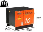 Italyco KV 10 – Schraubenkompressor – max. Druck 10 bar