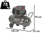 Italyco KV 3/90 – Schraubenkompressor – max. Druck 10 bar