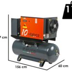 Italyco KVE 10/270 – Schraubenkompressor – max. Druck 10 bar