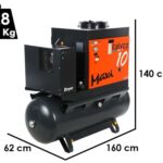 Italyco Maxi 10/270 D – Schraubenkompressor – Max. Druck 10 bar