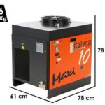 Italyco Maxi 10 – Schraubenkompressor – max. Druck 10 bar