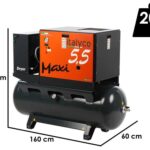 Italyco Maxi 6/270 D – Schraubenkompressor – max. Druck 10 bar