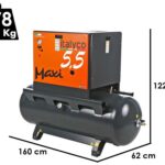 Italyco Maxi 6/270 – Schraubenkompressor – max. Druck 10 bar