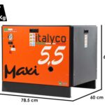 Italyco Maxi 6 – Schraubenkompressor – max. Druck 10 bar
