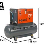 Italyco Maxi 8/270 – Schraubenkompressor – Max. Druck 10 bar