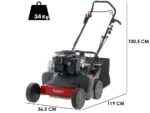 Kehrmaschine Eurosystems SWEEPY mit B&S 675 EXi Series Motor – Auffangbehälter