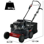 Kehrmaschine Eurosystems SWEEPY mit Loncin 196 OHV Motor – mit Auffangbehälter