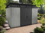 Keter Artisan grau – Gartenhaus – Mit Doppeltüren – – 342x218x226 cm – Bild 4