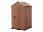 Keter Darwin braun – Gartenhaus Schuppen – 123.8x117x205 cm – Bild 2