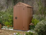 Keter Darwin braun – Gartenhaus Schuppen – 123.8x117x205 cm – Bild 3