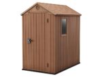 Keter Darwin braun – Gartenhaus Schuppen – mit Seitenfenster – 125×184.5×205 cm – Bild 2