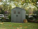 Keter Darwin grün – Gartenhaus – mit Frontfenstern – 190x122x221 cm – Bild 3