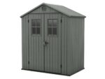 Keter Darwin grün – Gartenhaus – mit Frontfenstern – 190x122x221 cm – Bild 4