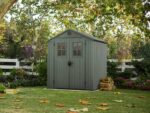 Keter Darwin grün – Gartenhaus – mit Frontfenstern – 190x183x221 cm – Bild 3