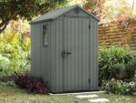 Keter Darwin grün – Gartenhaus – mit Seitenfenster – 125.8×184.5×205 cm – Bild 3