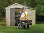 Keter Factor beige – Gartenhaus – mit Seitenfenster – 256.5×331.5×243 cm – Bild 4