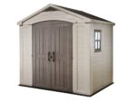 Keter Factor beige – Gartenhaus – Seitenfenster – 256.5x182x243 cm – Bild 2
