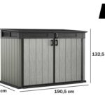 Keter Grande Store – Aufbewahrungsschrank – 190.5×109.3×132.5 cm