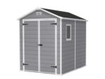 Keter Manor grau – Gartenhaus – mit Seitenfenster – 186x237x227 cm – Bild 3