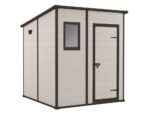 Keter Manor Pent – Gartenhaus – Mit Frontfenster – 183.5x185x200 cm – Bild 2