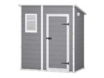 Keter Manor Pent grau – Gartenhaus – mit Seitenfenster – 183.5x111x200.5 cm – Bild 2