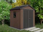 Keter Newton plus 757/775 – Gartenhaus – mit Fenstern – 230×223.8×246 cm