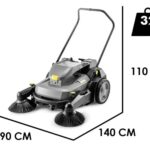 Kärcher KM 70/25 C Bp 2SB – Akku-Handkehrmaschine mit Fangkorb – 36V – SOLO – OHNE AKKU UND LADEGERÄT