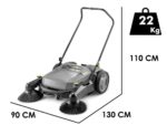 Kärcher Pro KM 70/20 C 2SB – Handgeführte Kehrmaschine – mit Fangkorb
