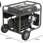 Kärcher Pro PGG 6/1 – Benzin-Stromerzeuger 5.5 kW auf Rädern – Dauerleistung 5 kW – 230V