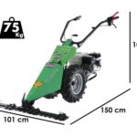Lampacrescia MGM FC 207 E – Mehrzweckgerät Balkenmäher – Honda GX160