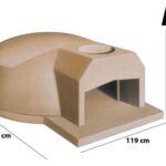 Linea VZ F2 – Einbau-Holzbackofen mit Backraum Ø 107 cm – Backkapazität 5 Pizzas