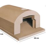 Linea VZ F4 – Holzbackofen mit Backfläche 56×61 cm – Backkapazität 2 Pizzas