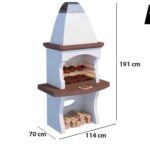 Linea VZ Gallipoli – Grillkamin für Brennholz und Holzkohle