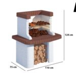 Linea VZ Gavi – Grillkamin für Brennholz/Holzkohle
