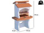 Linea VZ Ibiza – Grillkamin für Brennholz/Holzkohle