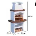 Linea VZ Maiorca – Grillkamin für Holz/Holzkohle