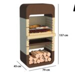 Linea VZ Monopoli – Grillkamin für Brennholz/Holzkohle