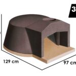 Linea VZ Napoli – Einbau-Holzbackofen mit Backraum Ø 85 cm – Backkapazität 3 Pizzas