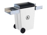 Linea VZ Party weiss – Pelletgrill mit Pyrolyse-Technologie auf Rädern – Bild 2