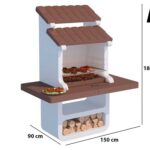 Linea VZ Portocervo – Grillkamin – für Holz und Holzkohle