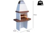 Linea VZ Tenerife – Grillkamin für Brennholz/Holzkohle
