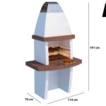 Linea VZ Tenerife – Grillkamin für Brennholz/Holzkohle